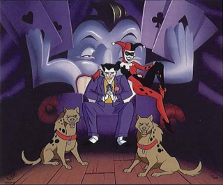 Le Joker, Harley Quinn et leurs hyènes