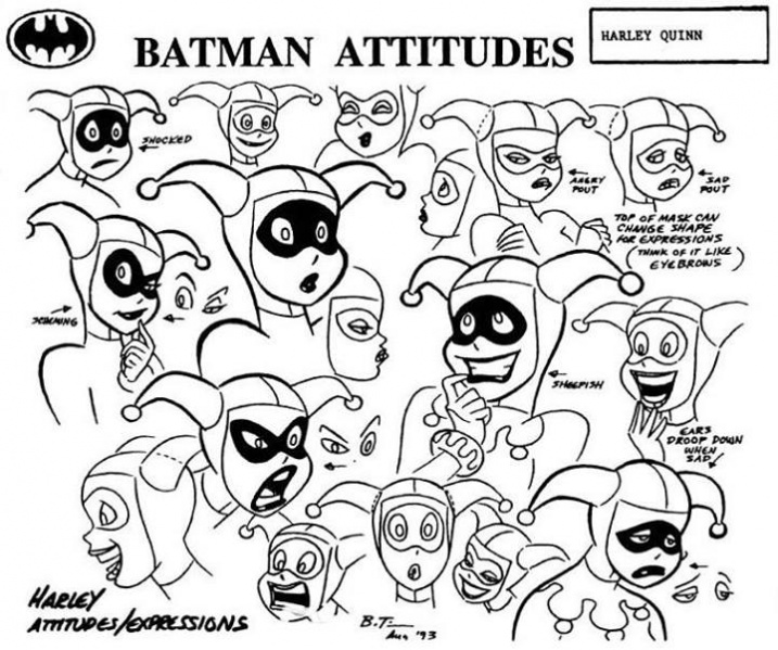 Image:Harley Quinn - Expressions faciales.jpg