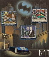 Batman la série animée de 1993 10 Stickers à choisir dans la liste Panini