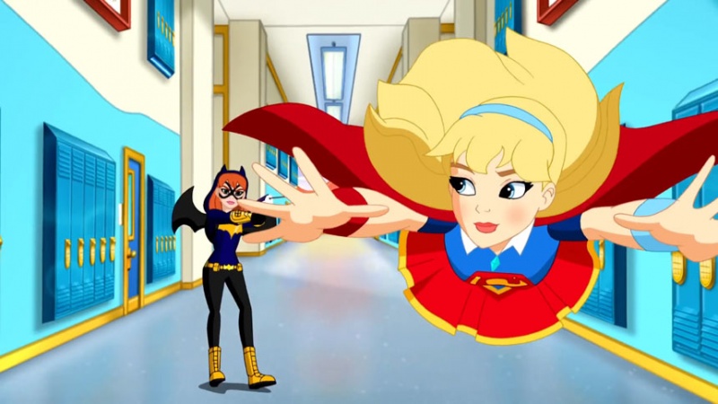 Image:Batgirl contre Supergirl.jpg