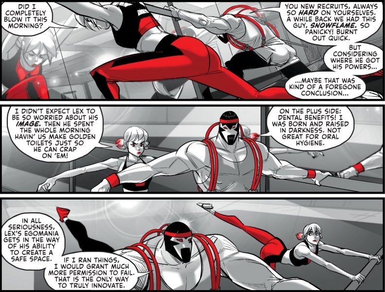 Image:13-Red Ink - Séance barre cardio pour Bane et Harley.jpg